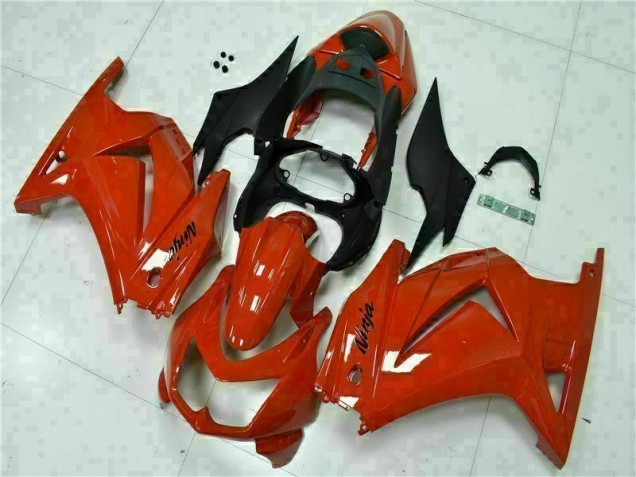 EX250 2008-2012 Motorrad Verkleidungen - Rot Schwarz Ninja