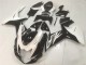 GSXR 600 / 750 K11 2011-2024 Motorrad Verkleidungen - Schwarz Weiß