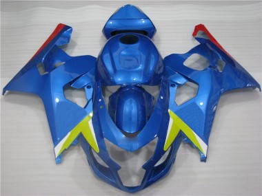 GSXR 600 / 750 K4 2004-2005 Motorrad Verkleidungen - Blau