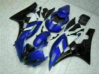 R6 2006-2007 Motorrad Verkleidung & Plastik - Blau Schwarz