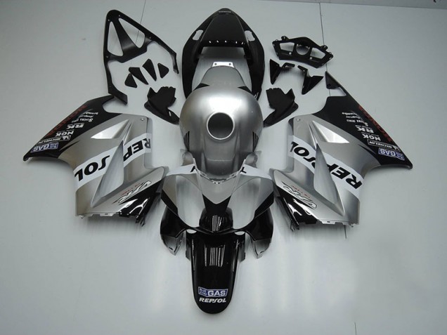 VFR 800 2002-2013 Motorrad Vollverkleidung - Silber Repsol