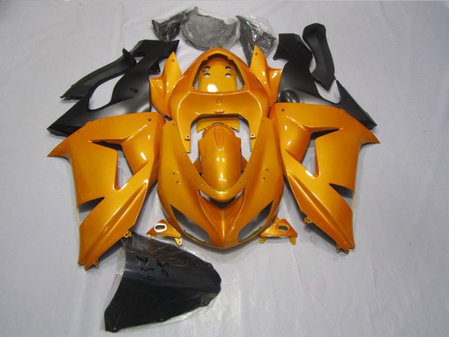 ZX10R 2006-2007 Motorrad Verkleidung - Orange