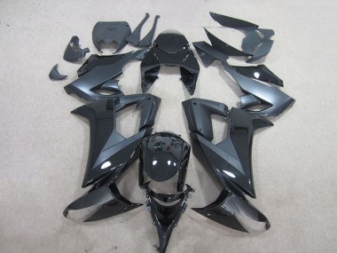 ZX10R 2008-2010 Motorrad Verkleidungen - Schwarz